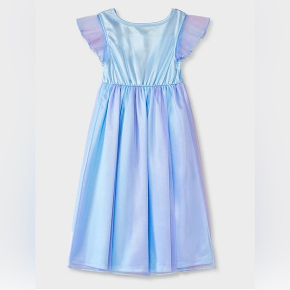 Disney Frozen Elsa Dress/Costume/NightGown - Blue NWT - Picture 2 of 6